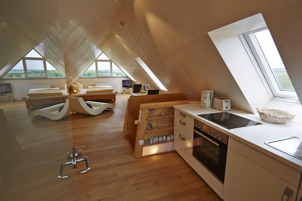 شقة Urlaubsreiterhof Trunk Igersheim الغرفة الصورة
